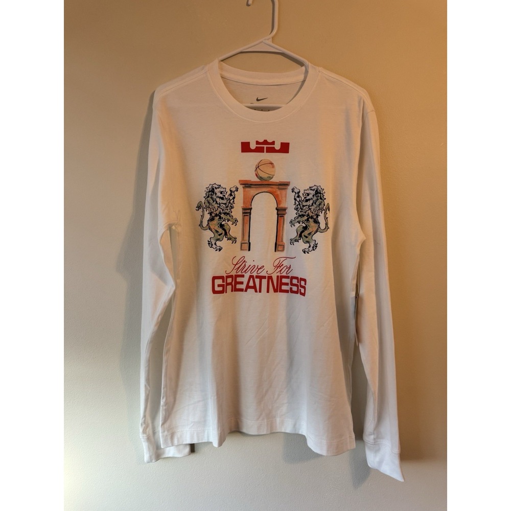 Nike LeBron Men's Long-Sleeve‎ T-Shirt, Sz: medium